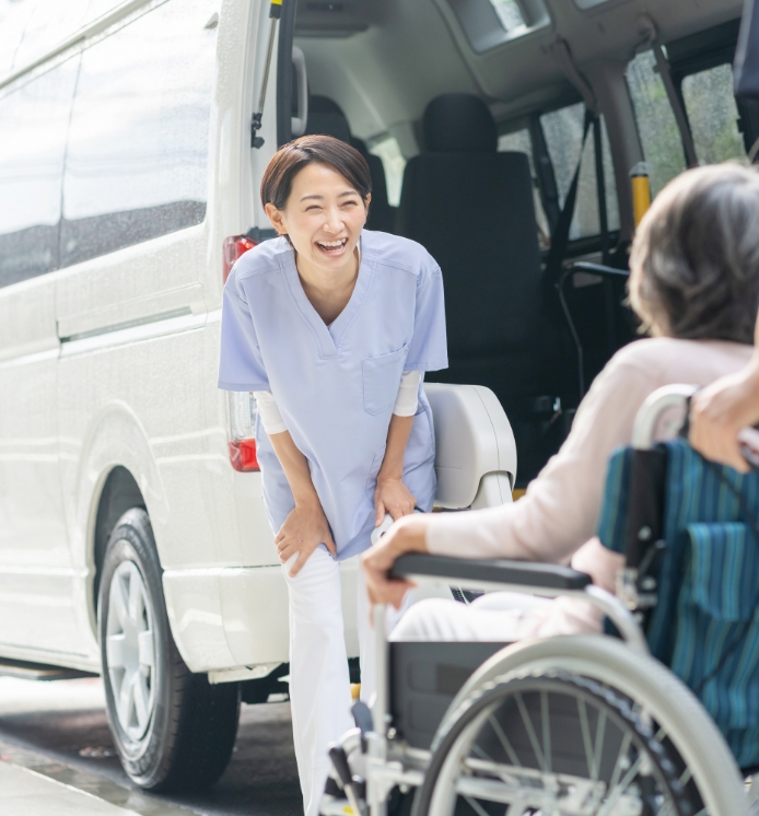 訪問看護・訪問リハビリテーションのイメージ